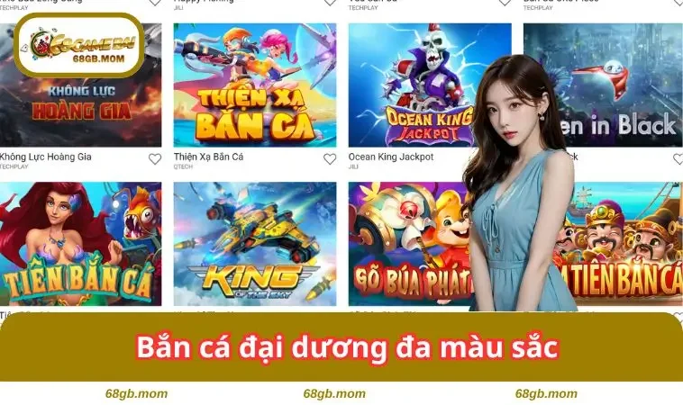 Bắn cá đại dương đa màu sắc