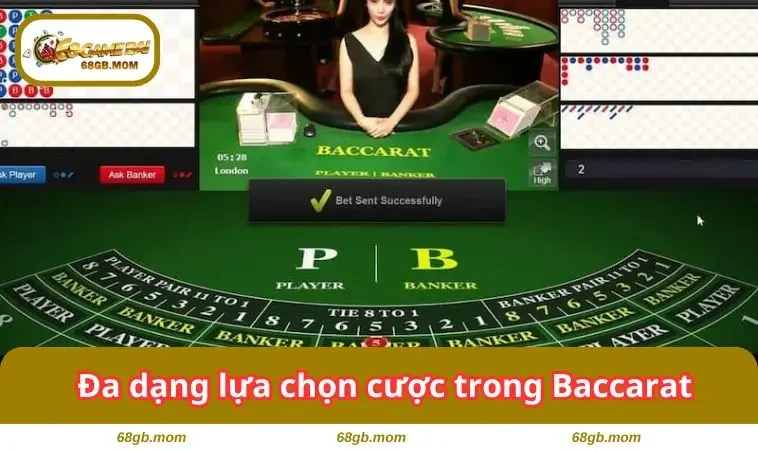 Đa dạng lựa chọn cược