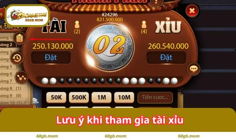 Lưu ý khi tham gia
