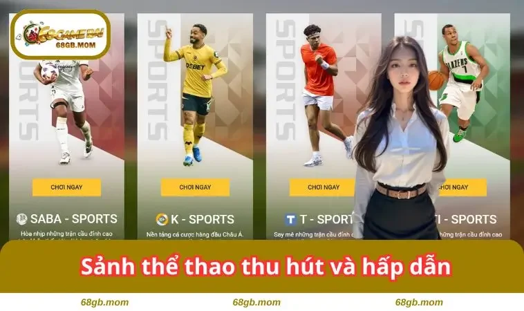 Sảnh thể thao thu hút và hấp dẫn